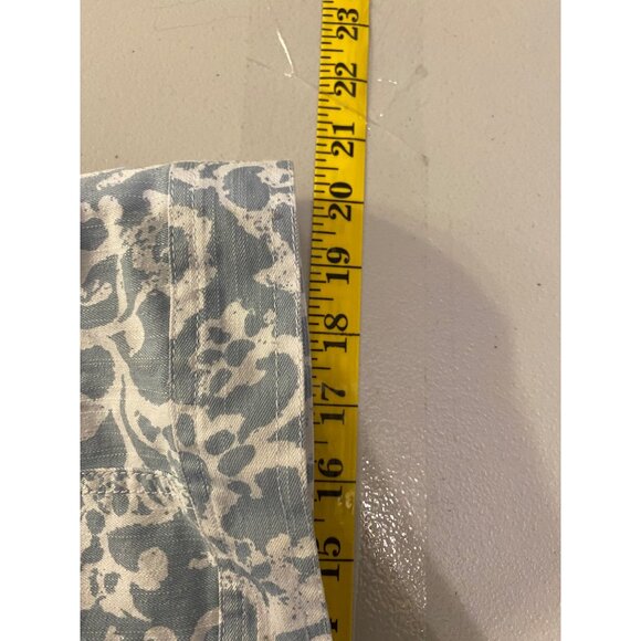 Ruby Rd. Light Blue White Jacket Button Closures & Decorative Collar Size 14 - Picture 9 of 10